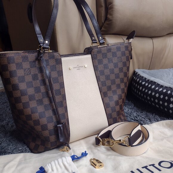 💯% STUNNING Authentic Louis Vuitton Jersey TaurillonDE/ Crême FULL inclusion - Picture 15 of 16